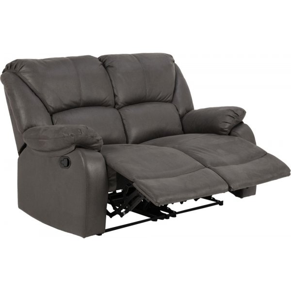 Helsinki Manuell 2-sits reclinersoffa - Grå Helsinki Manuell 2-sits reclinersoffa - Grå