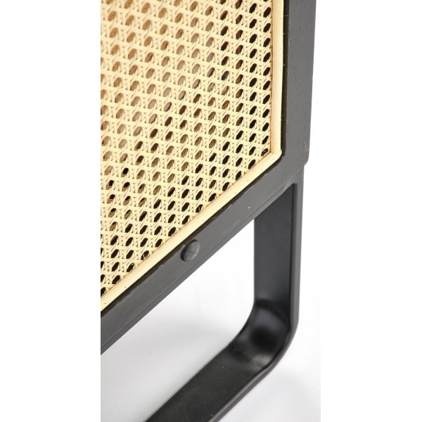 Fauteuil Ilario - Noir/beige Fauteuil Ilario - Noir/beige