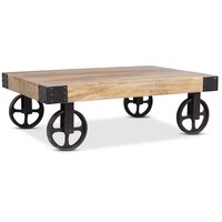 Bison vintage soffbord med hjul