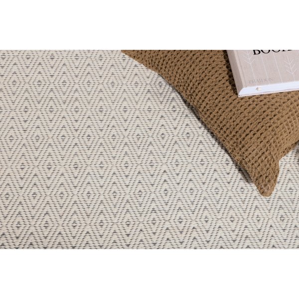 Penelope wollen vloerkleed - Beige wol Penelope wollen vloerkleed - Beige wol