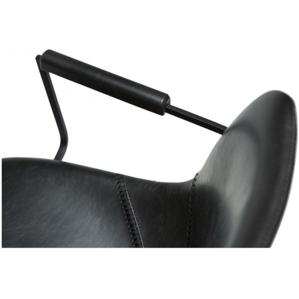 Pitch karmstol - Vintage svart