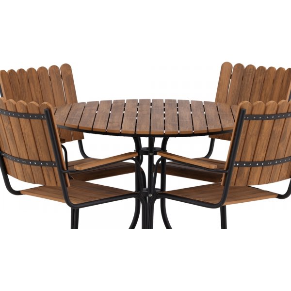 Holmsund matgrupp - Svart/natur Holmsund matgrupp - Svart/natur