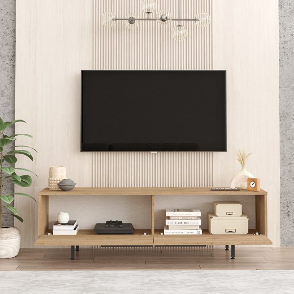 Ocean TV-bänk - Valnöt Ocean TV-bänk - Valnöt