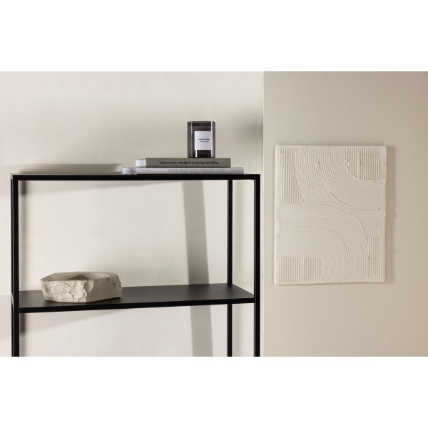 Montevideo hylla - Svart