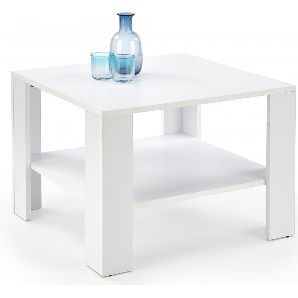 Table basse Pacey 70 x 70 cm - Blanc