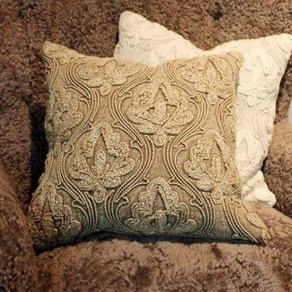 Rakel kuddfodral 45 x 45 cm - Brun Rakel kuddfodral 45 x 45 cm - Brun