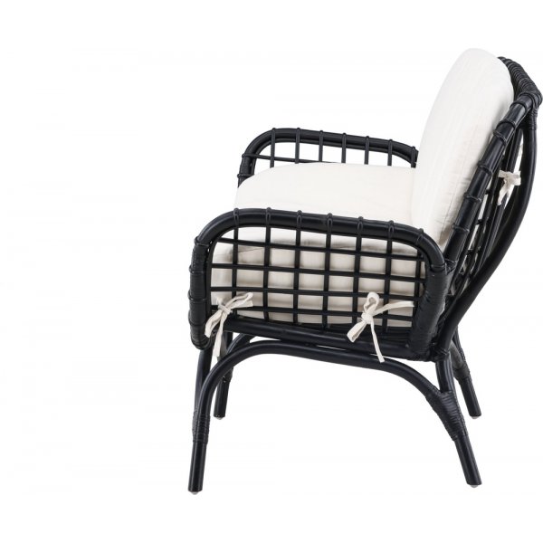 Moana 3-sits soffa - Svart Moana 3-sits soffa - Svart