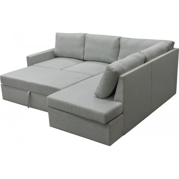 L soffa Bäddsoffa med förvaring 232 cm bred L soffa Bäddsoffa med förvaring 232 cm bred