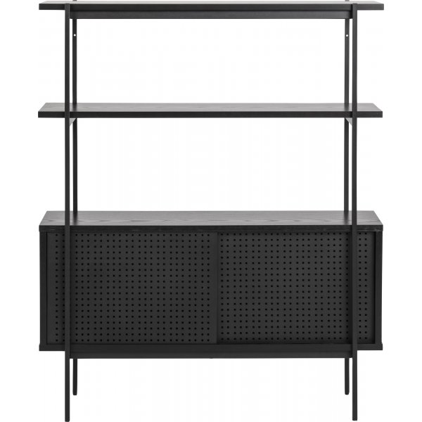 Bibliothèque Angus 114 cm - Noir Bibliothèque Angus 114 cm - Noir