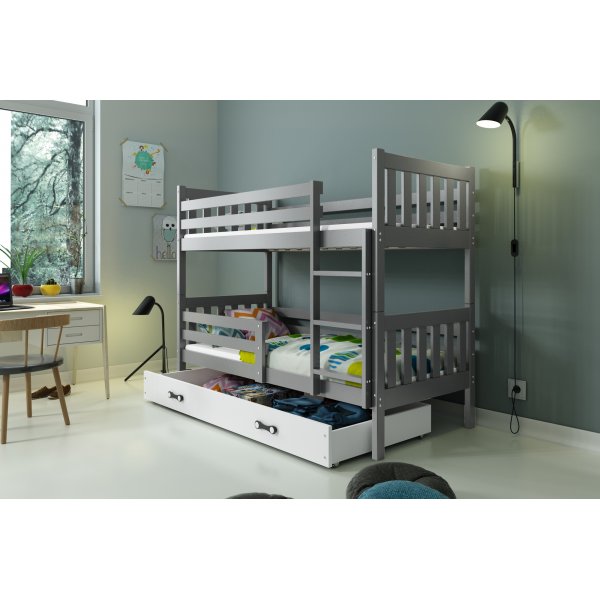 Carino våningssäng med förvaringslåda - Valfri färg & storlek Carino våningssäng med förvaringslåda - Valfri färg & storlek