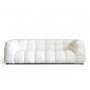 Soffa 3-sits i boucl 235 cm - Bill + Mbeltassar