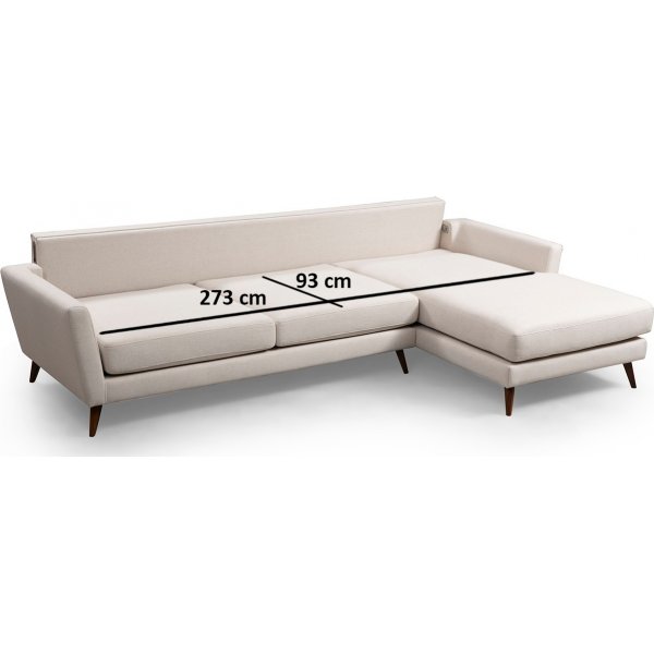 Mayorka divansoffa - Beige Mayorka divansoffa - Beige