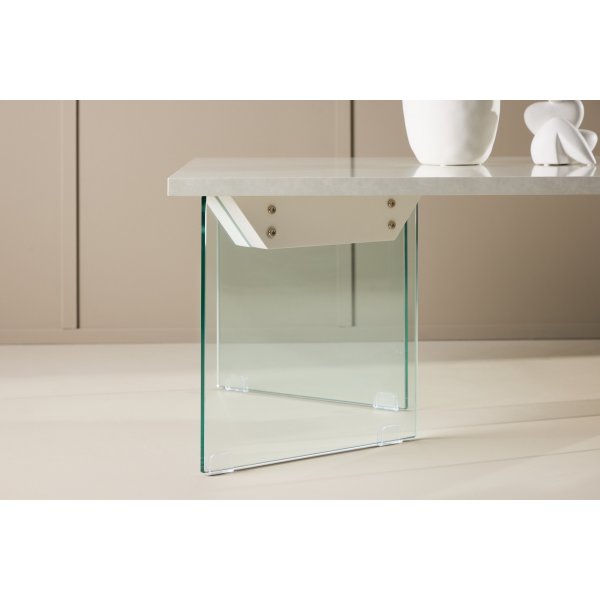 Ester soffbord 120 x 80 cm - Betonggrå Ester soffbord 120 x 80 cm - Betonggrå