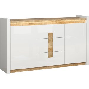 Buffet Alameda 172 cm - Blanc/chne