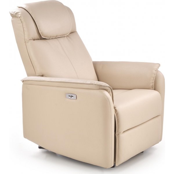 Alonis elektrisk reclinerfåtölj - Gräddvit Alonis elektrisk reclinerfåtölj - Gräddvit