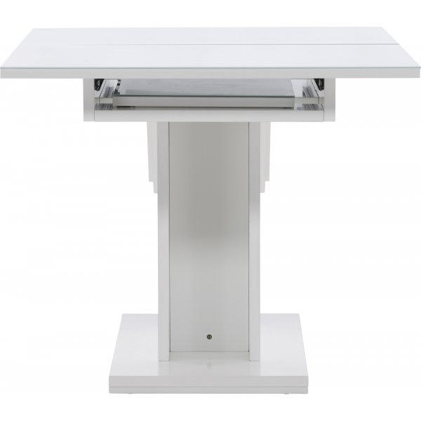 Table à manger Pluto 120-160 x 90 cm - Blanc Table à manger Pluto 120-160 x 90 cm - Blanc