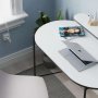 Lob skrivbord 100x72 cm - Vit