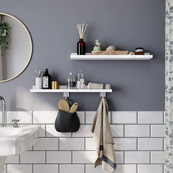 Étagère murale Suwon 60 cm - Blanc Étagère murale Suwon 60 cm - Blanc