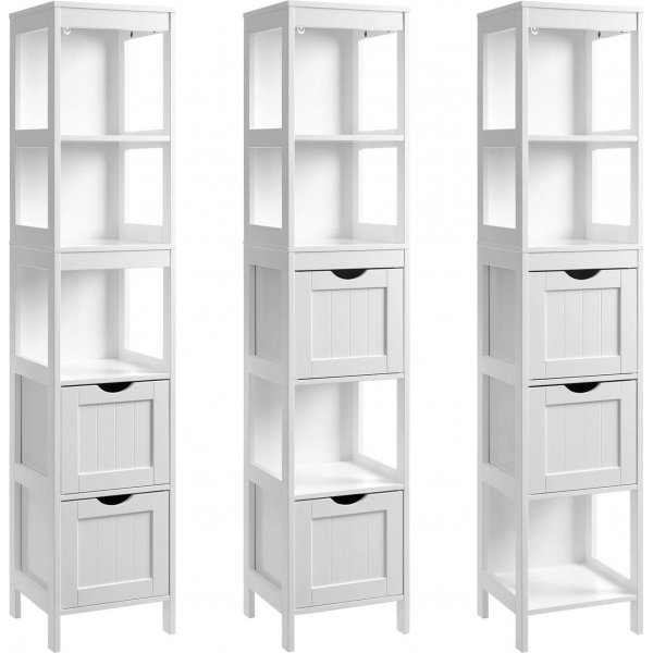 Armoire haute Annette - Blanc Armoire haute Annette - Blanc