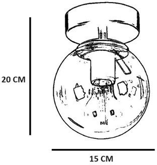 Danube taklampa - Svart/vit Danube taklampa - Svart/vit