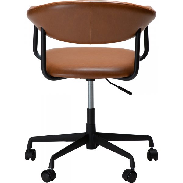 Chaise de bureau Rover - PU marron clair Chaise de bureau Rover - PU marron clair