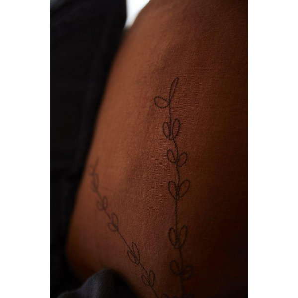 Amie kussenhoes 45 x 45 cm - Kaneel