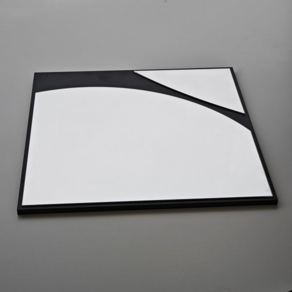 Miroir abstrait 1 - Noir Miroir abstrait 1 - Noir