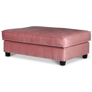 Brandy lounge fotpall XL - (dusty pink)