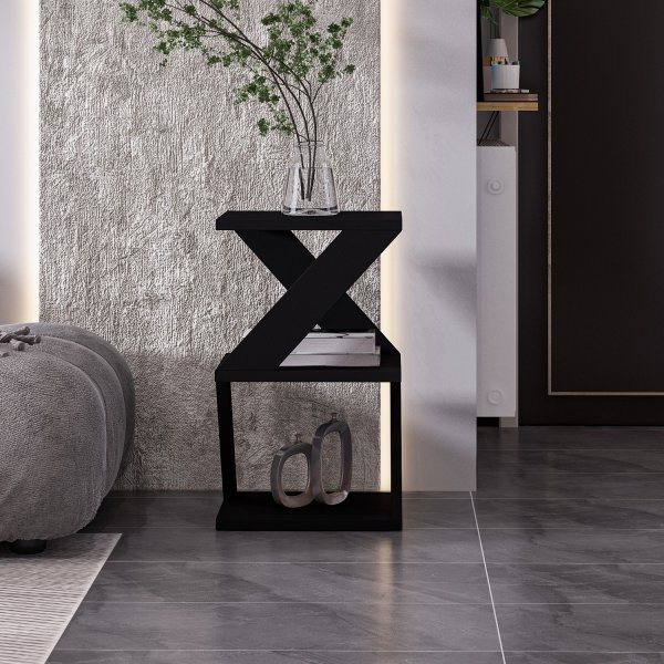 Table d\\\'appoint Albeni - Noir Table d\\\'appoint Albeni - Noir