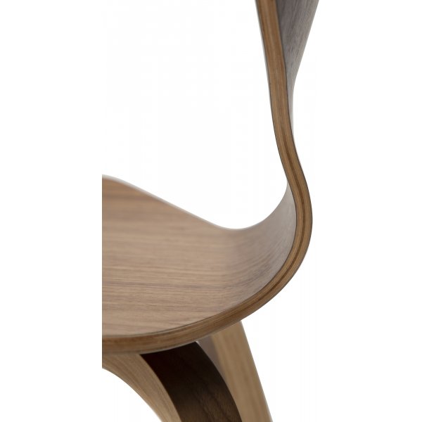 Chaise de salle à manger SIT - Placage noyer Chaise de salle à manger SIT - Placage noyer