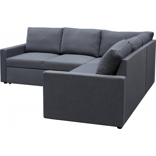 Hrnsoffa med bddsoffa och frvaring - Gr