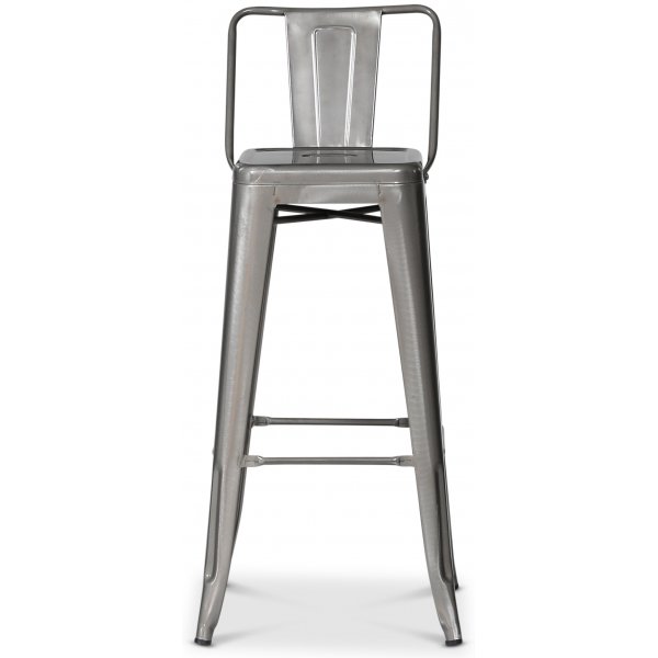 France Barstol i metall - Galvaniserad metall France Barstol i metall - Galvaniserad metall