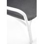 Melby fauteuil - Wit/grijs