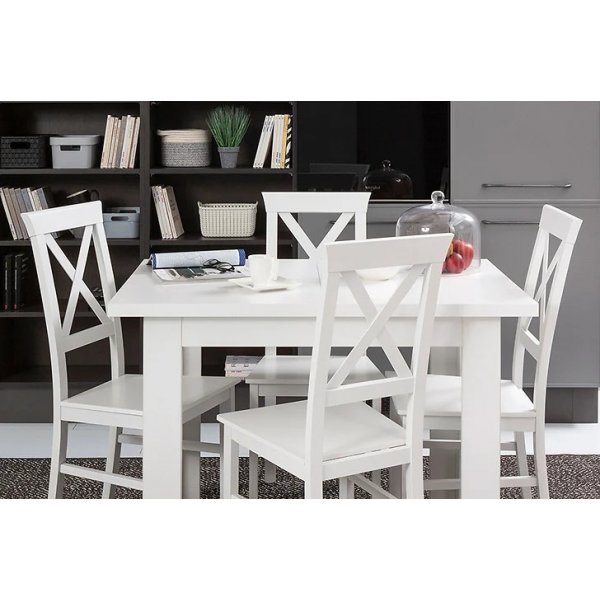 Chaise de salle  manger Allan - Blanc