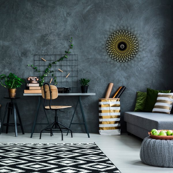 Fellini wandlamp 987 - Zwart