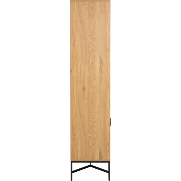 Jaipur vitrinskp - Natur/matt svart