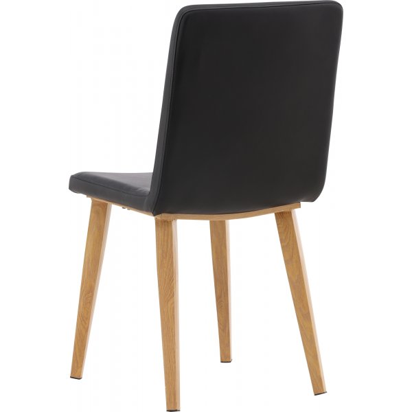 Chaise de salle à manger Today - PU noir Chaise de salle à manger Today - PU noir