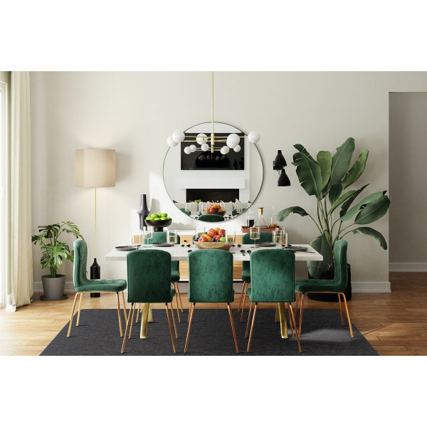 Porto platgeweven vloerkleed Antraciet