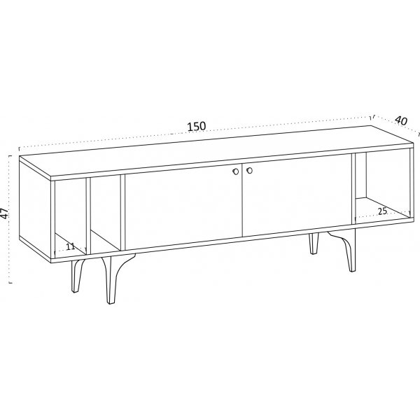 Banc multimdia Anker - Chne saphir
