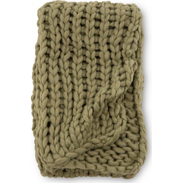 Plaid Hgg 130x170 cm - Vert fonc