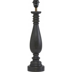 Pied de lampe Linda - Noir - 52 cm