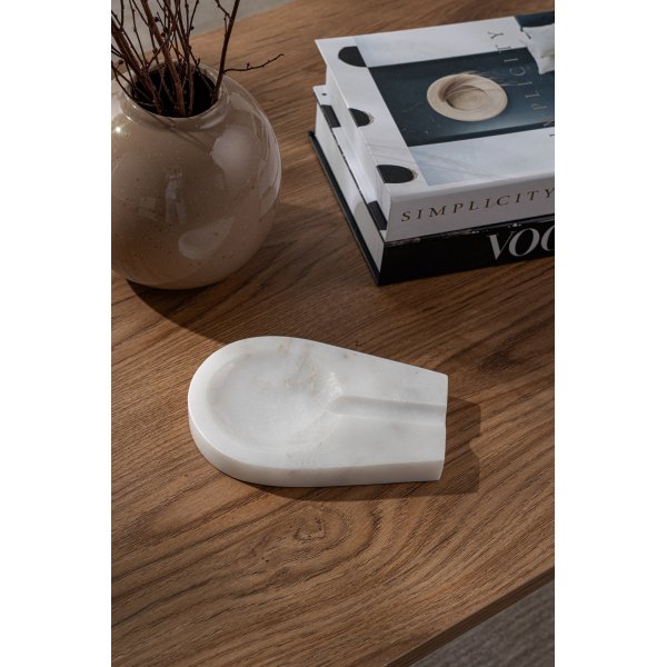 Slevfat i vit Thassosmarmor Slevfat i vit Thassosmarmor