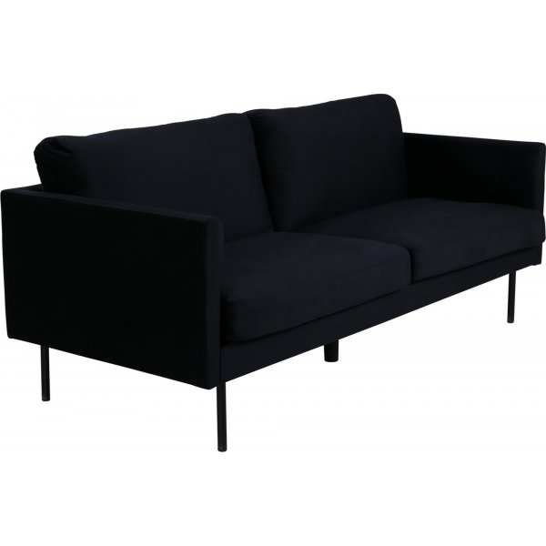 Eden 2-sits soffa - Svart