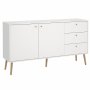 Sideboard Bodo | 2 d�rrar & 3 l�dor | Vit