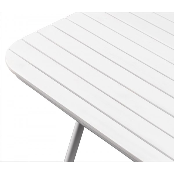 Utebord 180x80 cm vit - Holmsund + Textilskydd för utemöbler Utebord 180x80 cm vit - Holmsund + Textilskydd för utemöbler