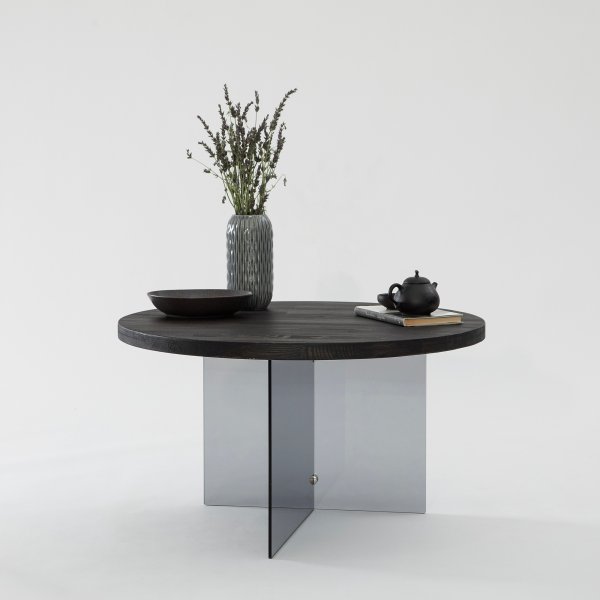 Table basse Serenity Ø70 cm - Anthracite/gris foncé Table basse Serenity Ø70 cm - Anthracite/gris foncé