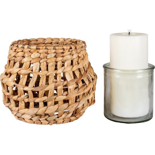 Bougeoir Lanterne - Beige