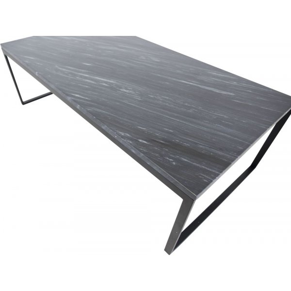 Table basse Kvarnbacken 120 x 60 cm - Marbre noir/gris Table basse Kvarnbacken 120 x 60 cm - Marbre noir/gris