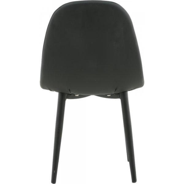 Chaise de salle à manger Bridge XXS - PU noir Chaise de salle à manger Bridge XXS - PU noir