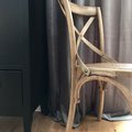 Jättefina! Precis som på bild! Vintage Paris matstol - Antik bets